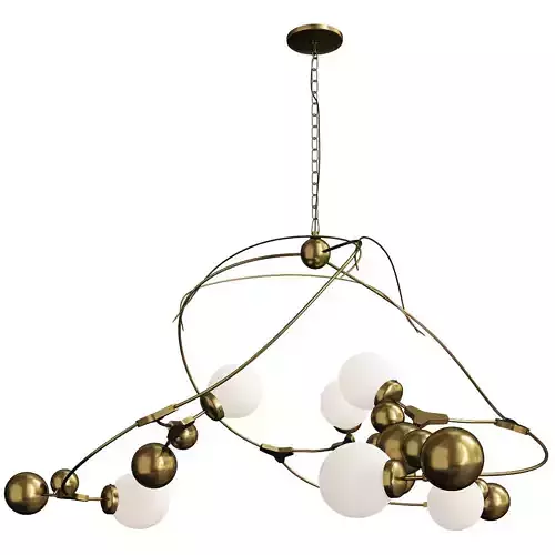 Sprig Circular Pendant