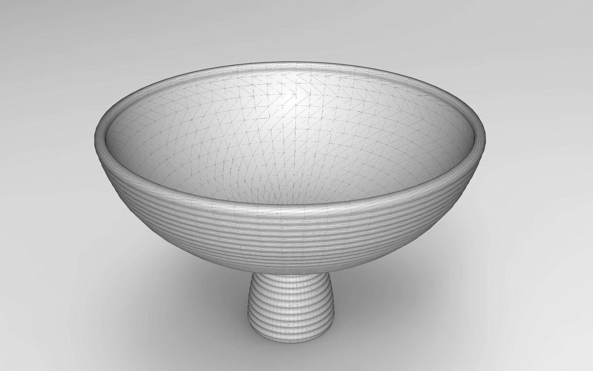 Cipu Bowl Low-poly 3D model_5