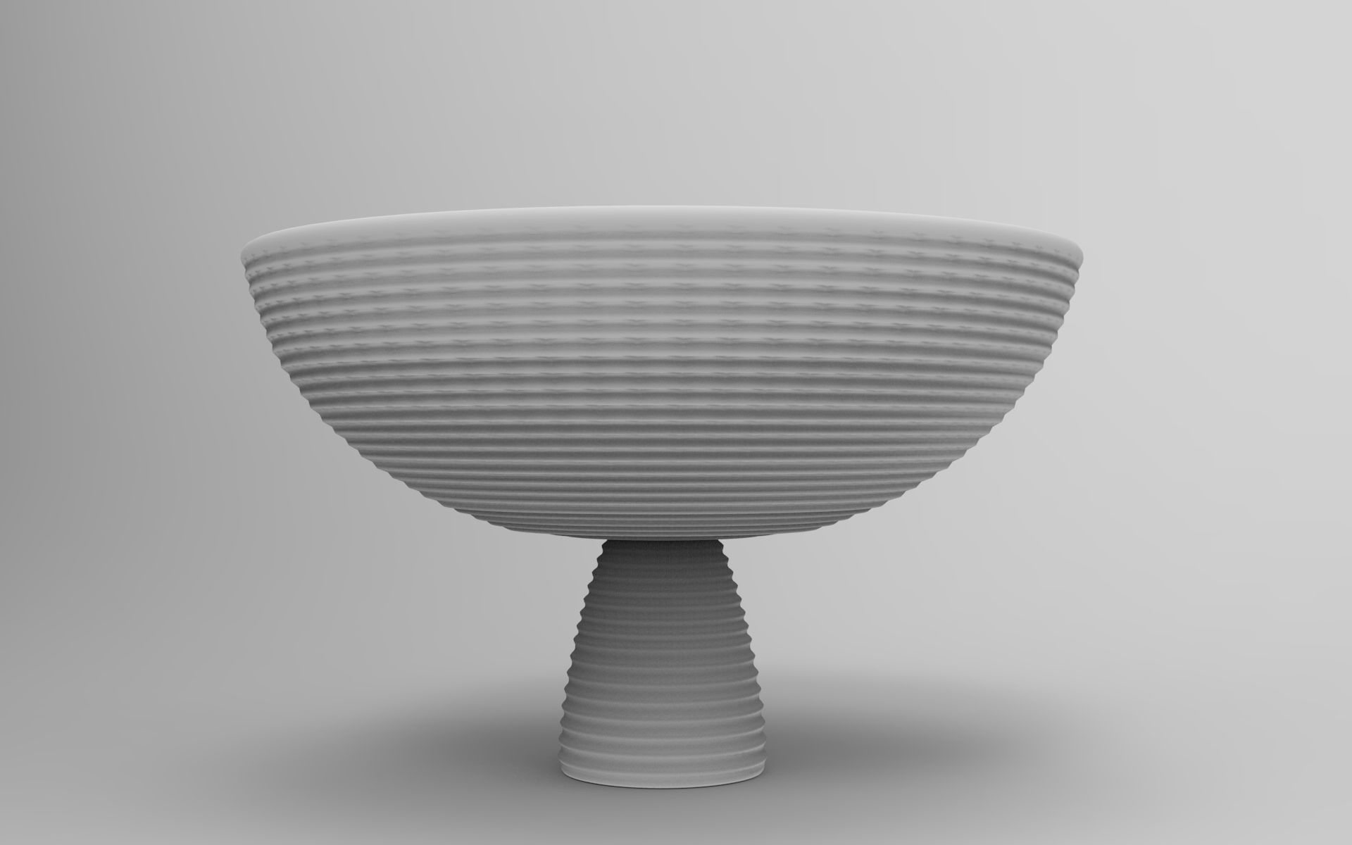 Cipu Bowl Low-poly 3D model_7