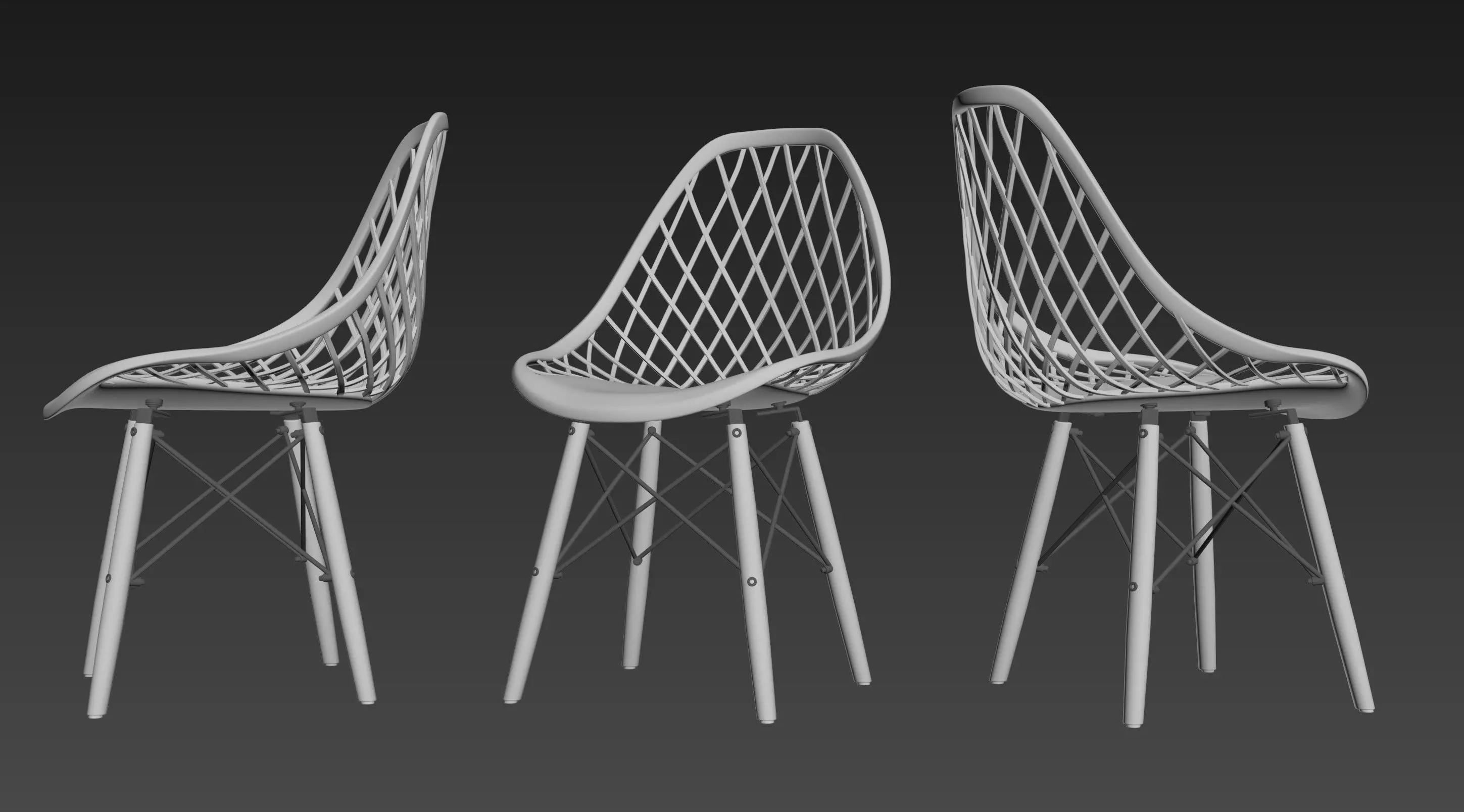Kaila Chair - Cadeira Chair 3D model_0