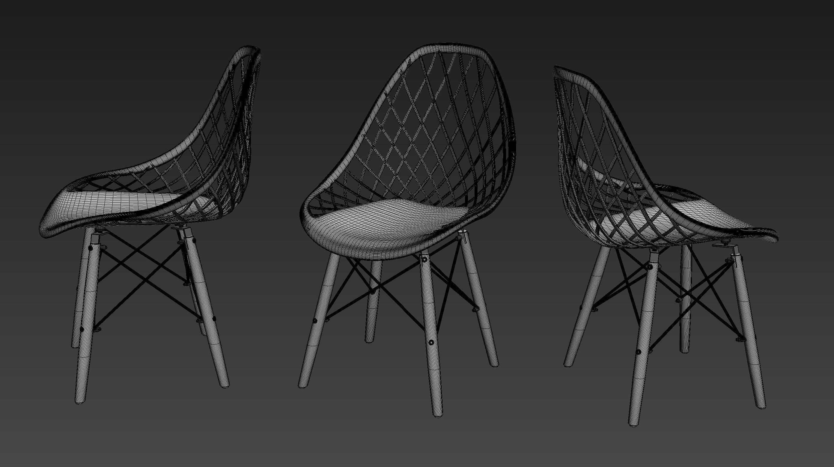 Kaila Chair - Cadeira Chair 3D model_1