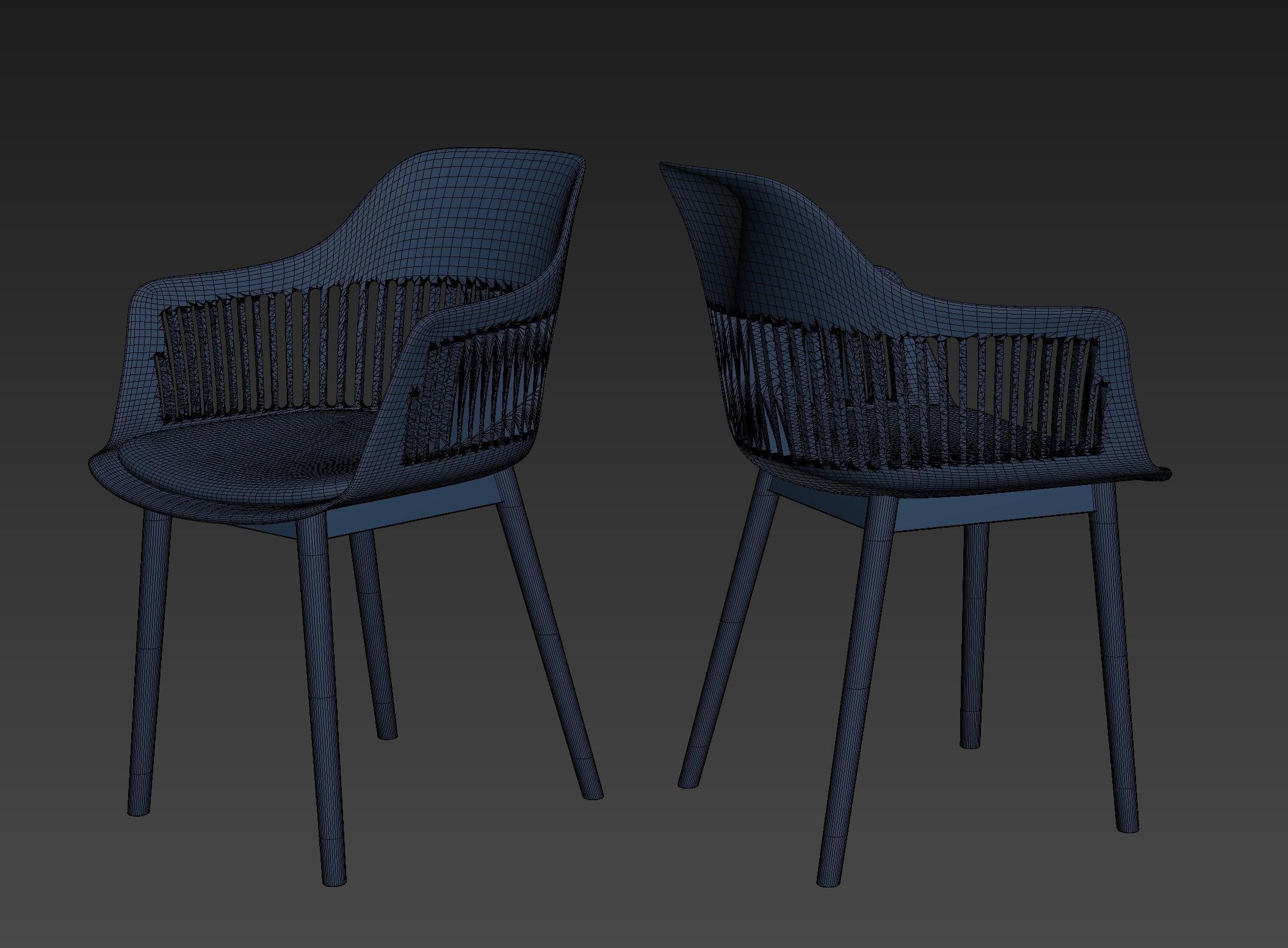 Luft Chair - Cadeira Luft 3D model_1