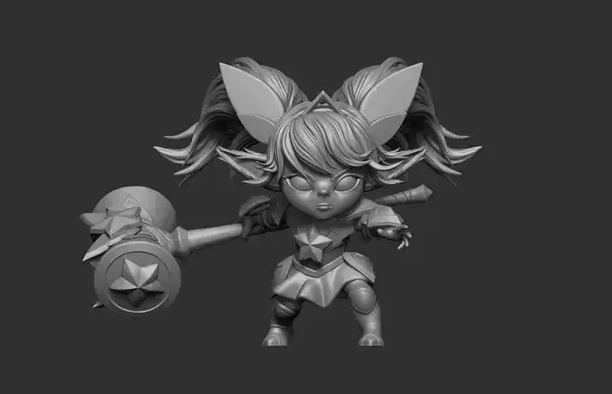 Star Gaurdian poppy  3D print model