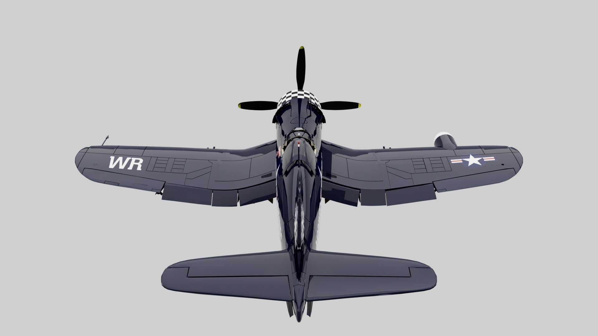 F4U-5 Corsair 3D model_14