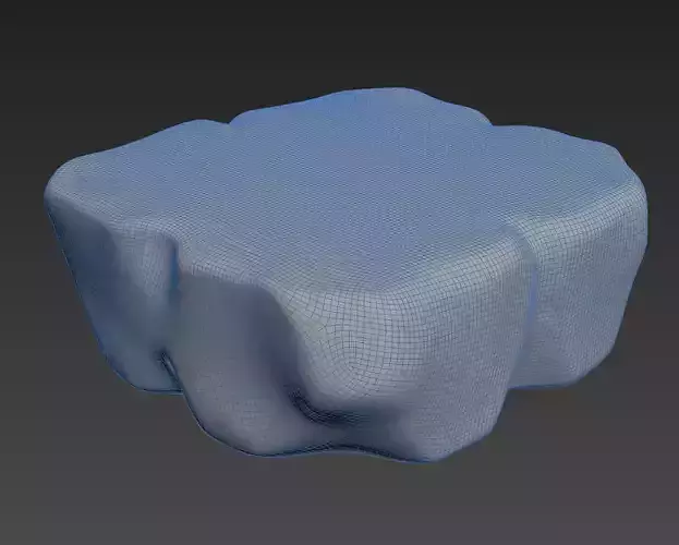 Stone Bench - Banco de pedra 3D model