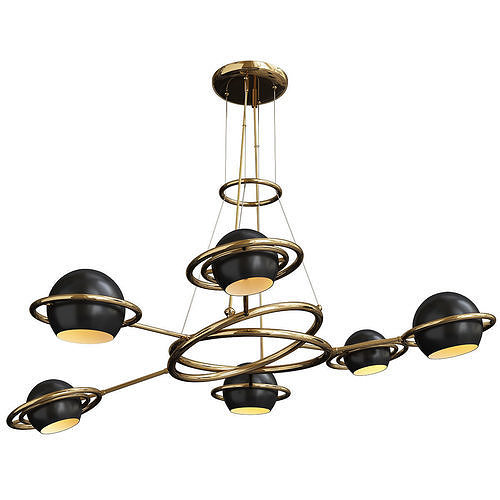 Delightfull Cosmo Suspention Light Black 6 Low-poly 3D model