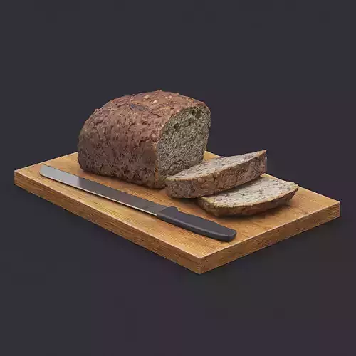 Bread Board I 3D model