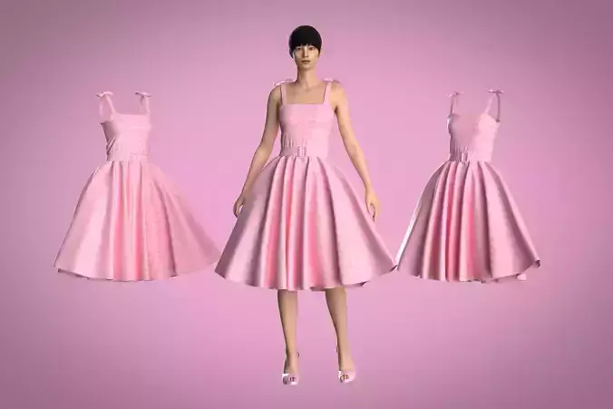 Barbie Dress-Barbie Logo