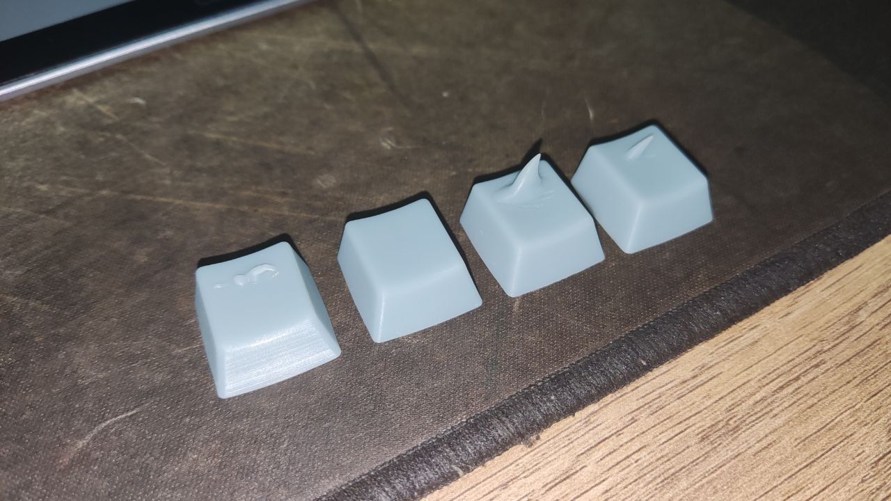 KeyCap - Shark Attack - Creative Decorative KeyCaps 3D print model_13