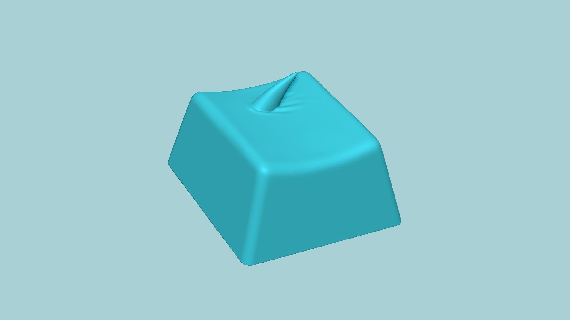 KeyCap - Shark Attack - Creative Decorative KeyCaps 3D print model_11