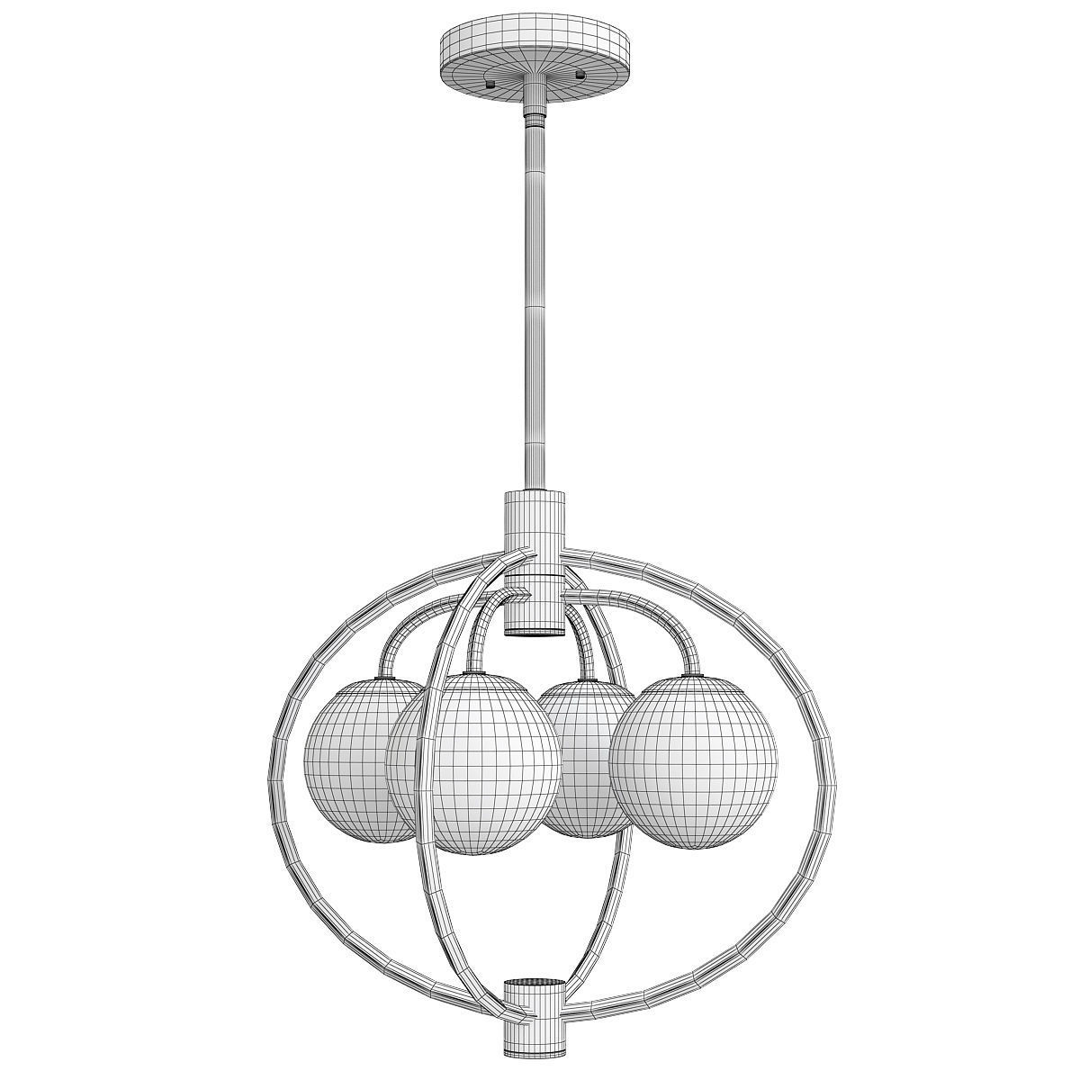 Craftmade Piltz Low-poly 3D model_1