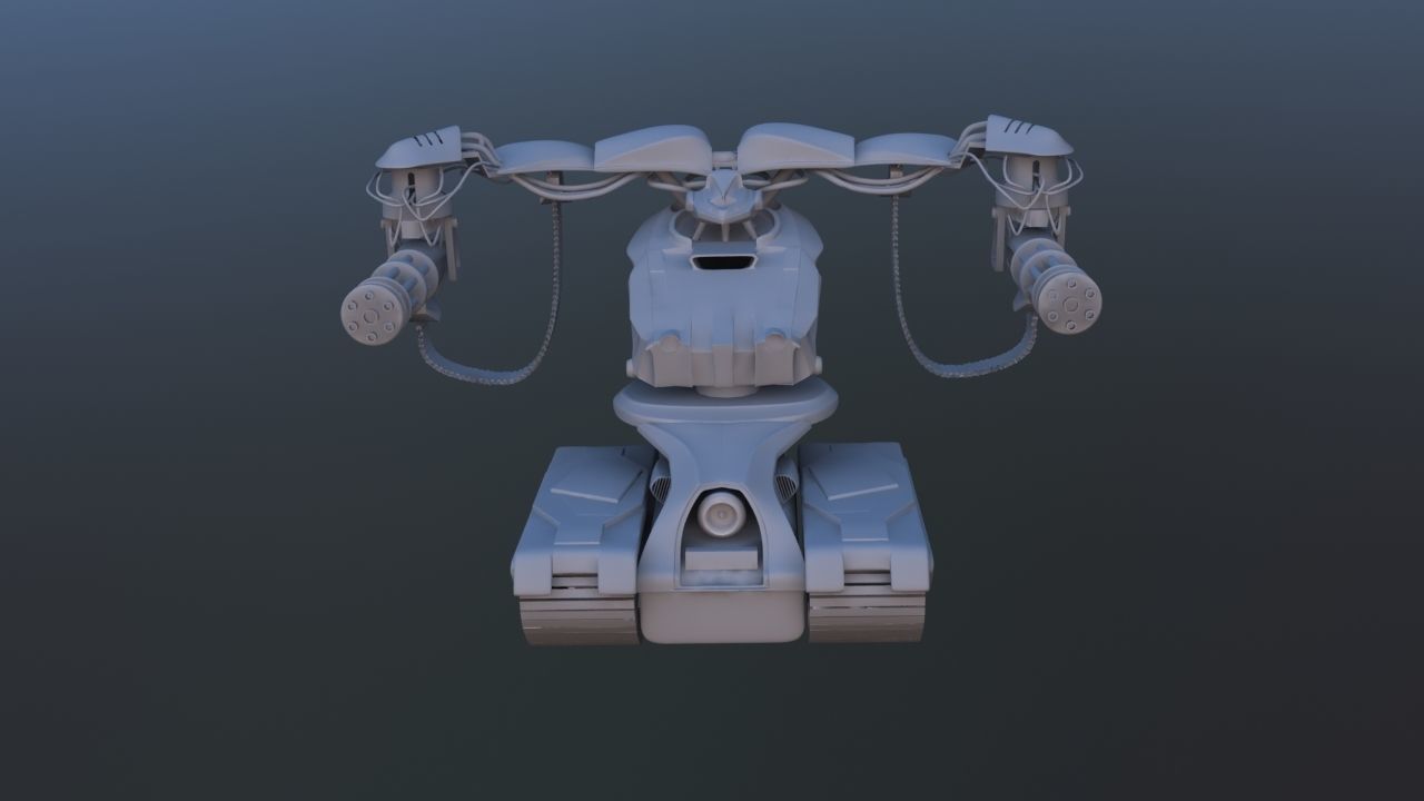 Terminator T1 Salvation Movie 3D model_12