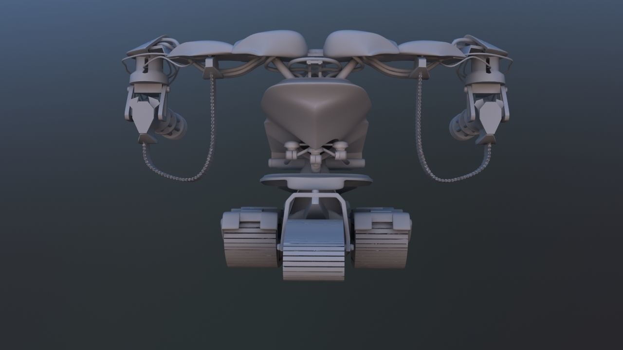 Terminator T1 Salvation Movie 3D model_11