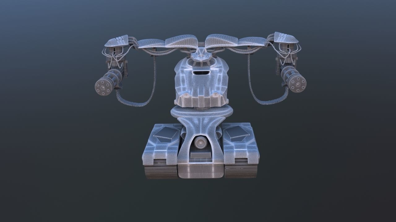 Terminator T1 Salvation Movie 3D model_16