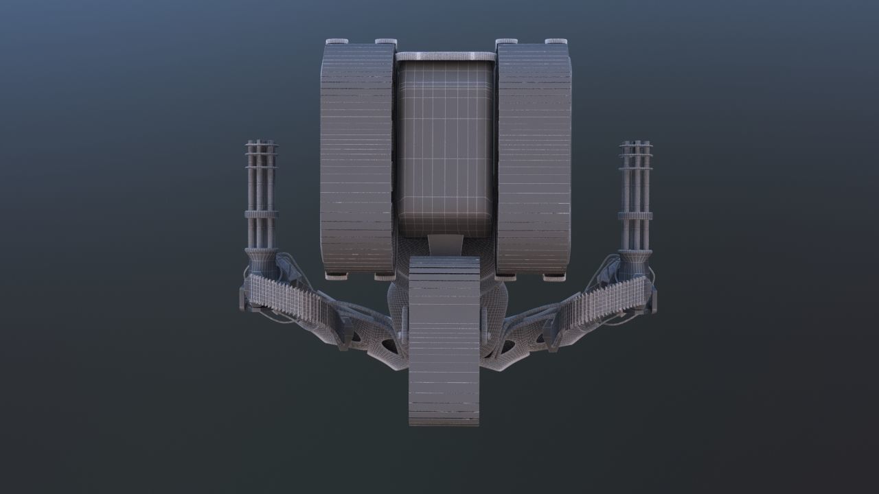 Terminator T1 Salvation Movie 3D model_14