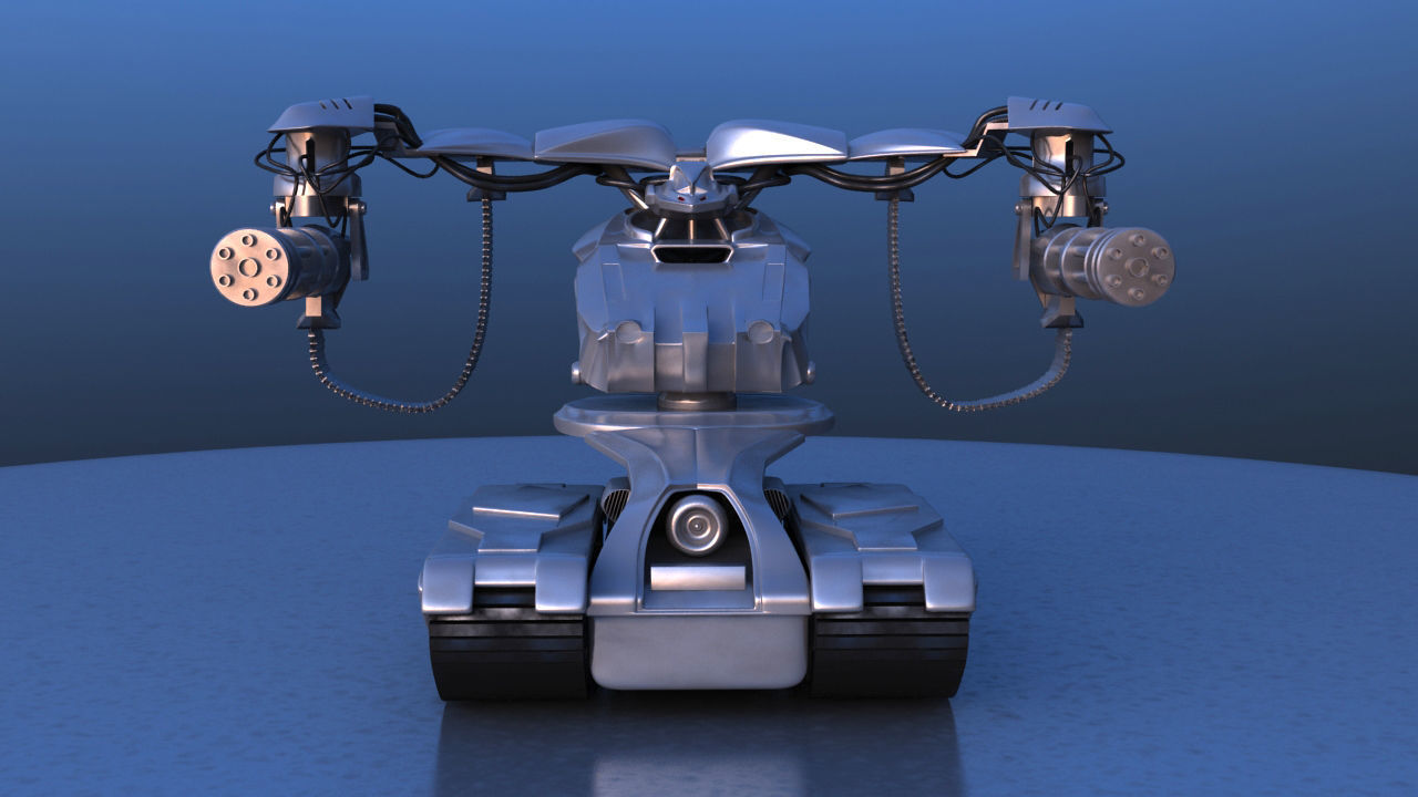 Terminator T1 Salvation Movie 3D model_2