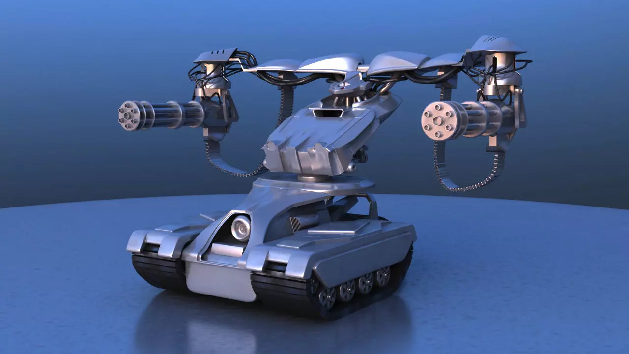 Terminator T1 Salvation Movie 3D model_0