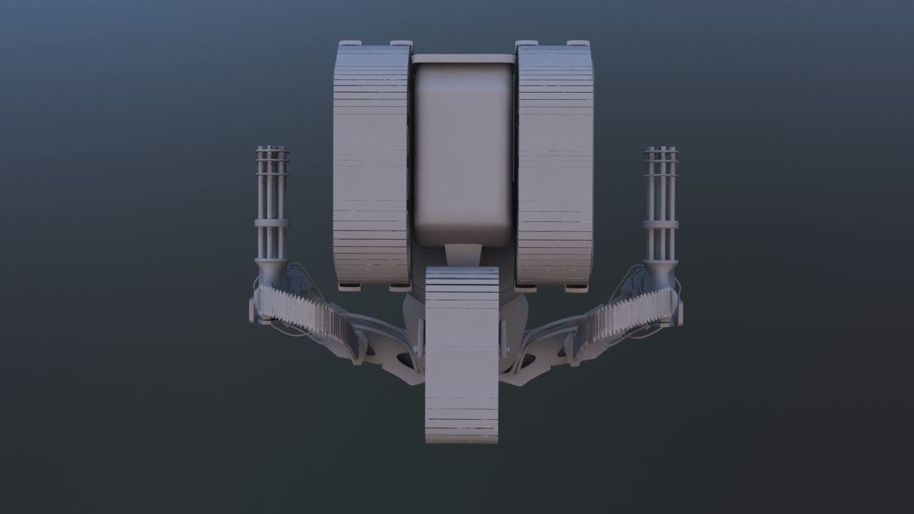 Terminator T1 Salvation Movie 3D model_13