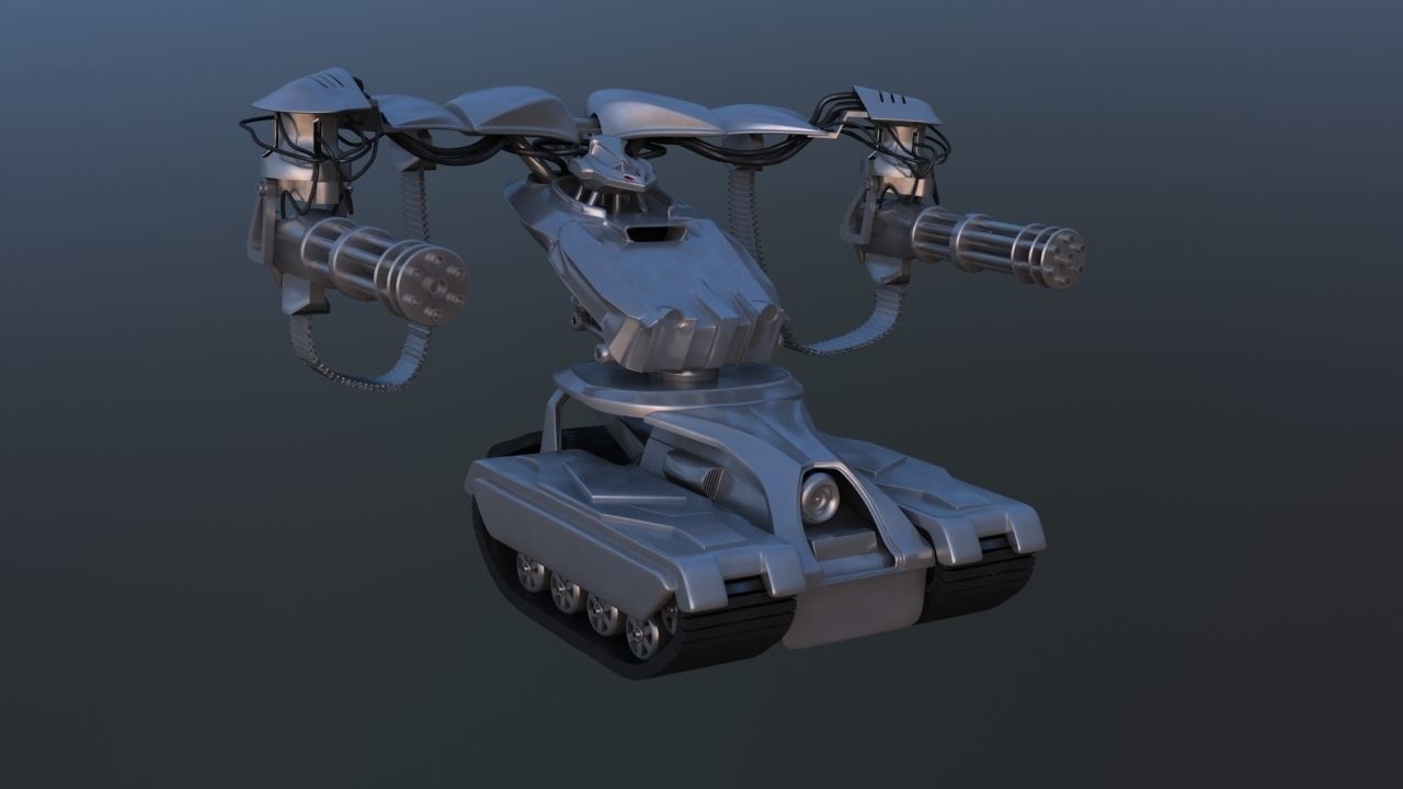 Terminator T1 Salvation Movie 3D model_3