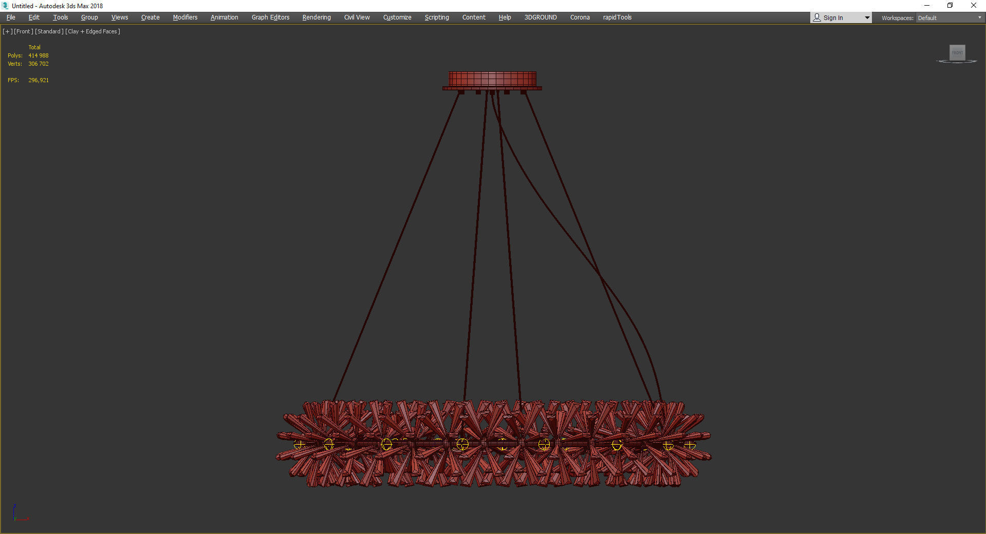 APPOINT CRYSTAL Low-poly 3D model_2
