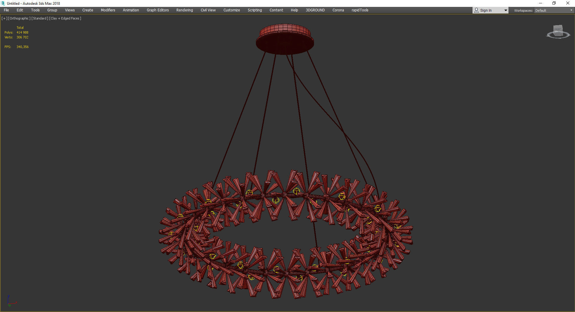 APPOINT CRYSTAL Low-poly 3D model_3