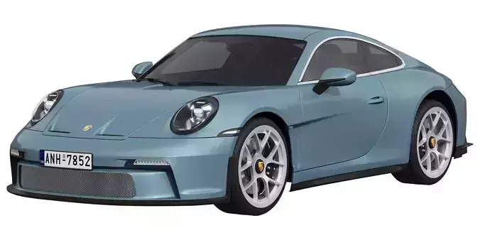 Porsche 911 S-T 3D model