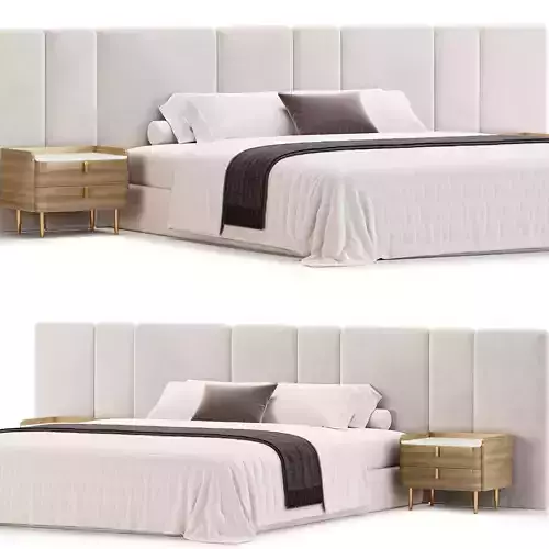 Hollis Bed by Thehighwall