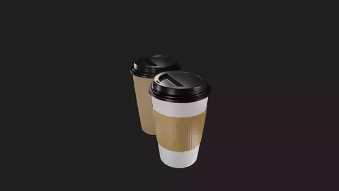 Disposable coffee cups