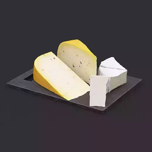 Cheese Board II 3D model