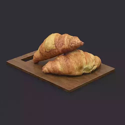 Croissants 3D model