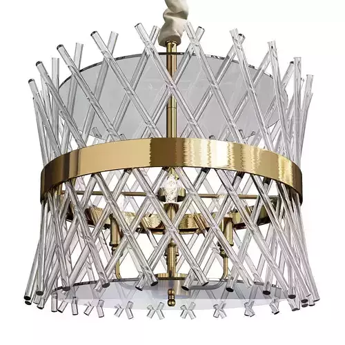 Bert chandelier Low-poly 3D model