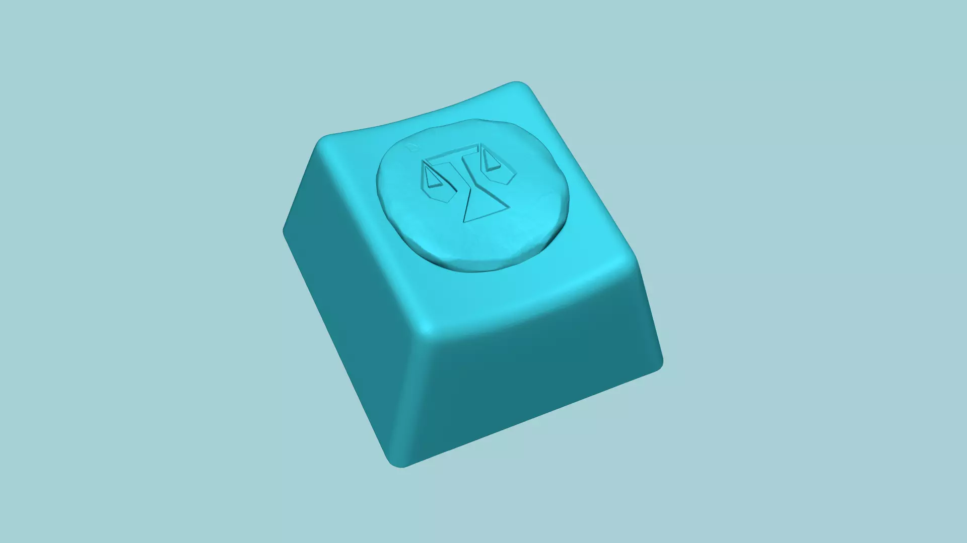KeyCap - Runescape Law Rune - Decorative KeyCaps 3D print model