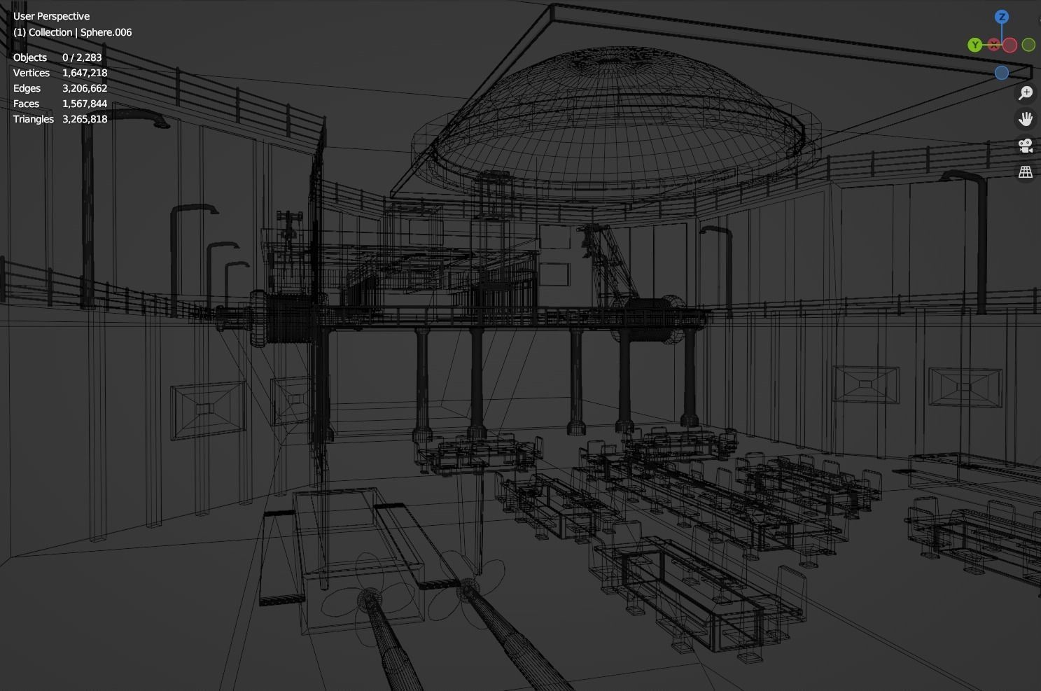 Large Research Ship 3D model_50