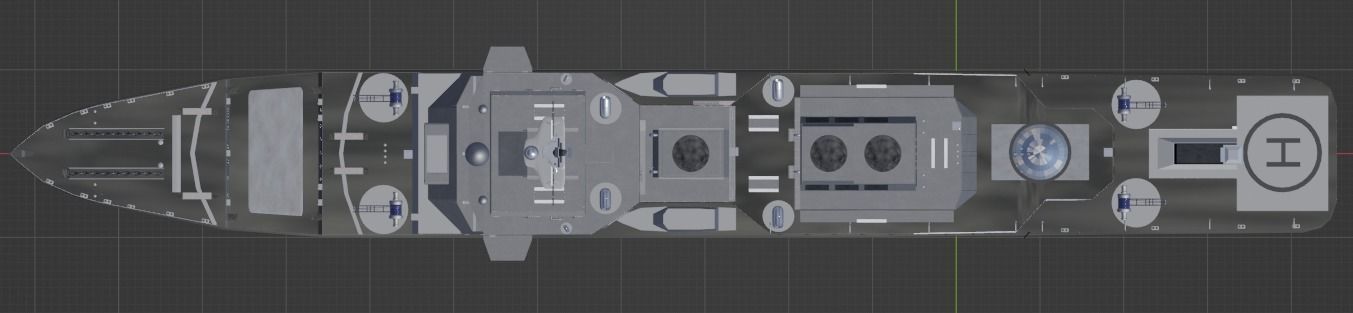 Large Research Ship 3D model_12