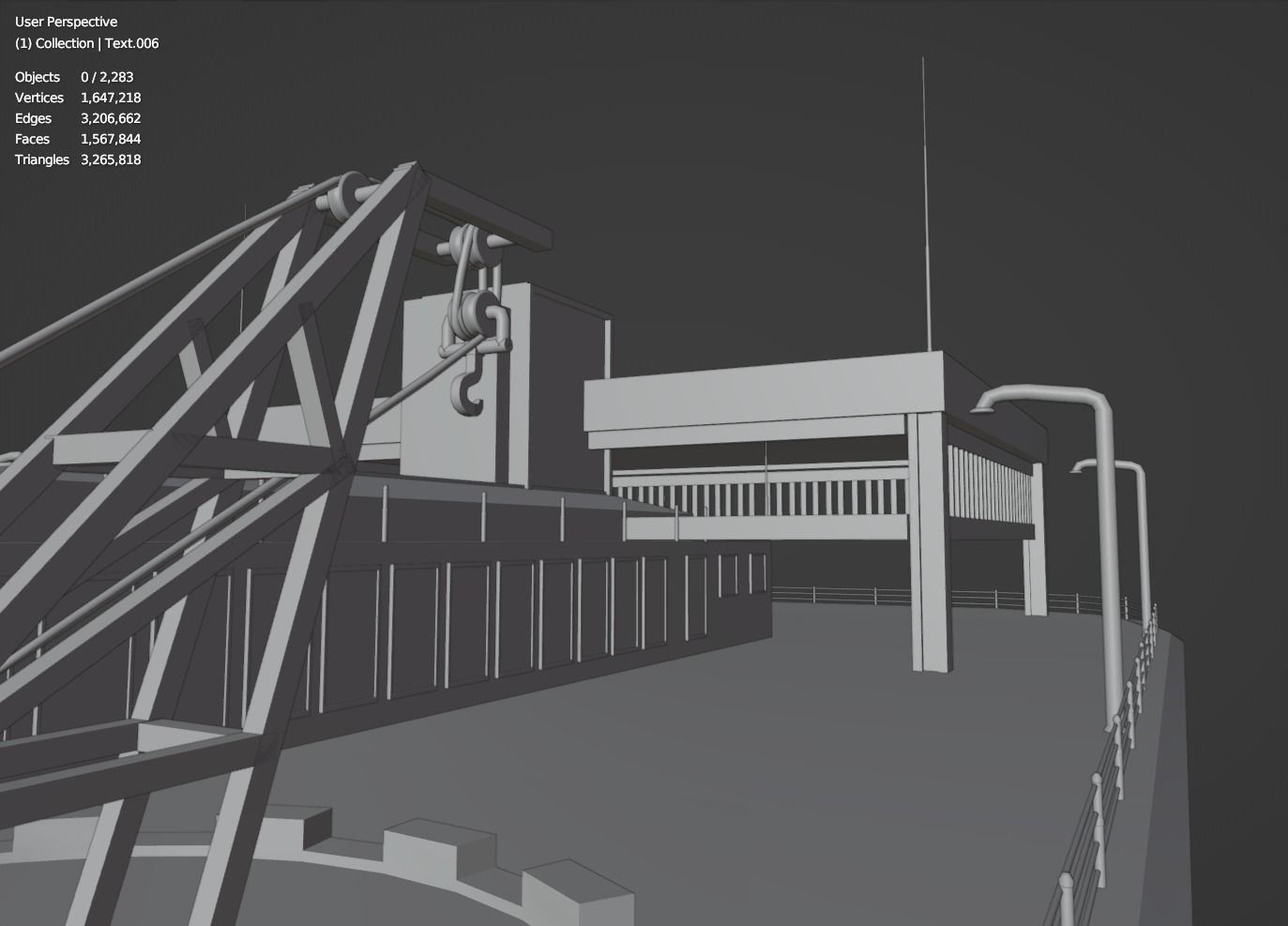 Large Research Ship 3D model_36