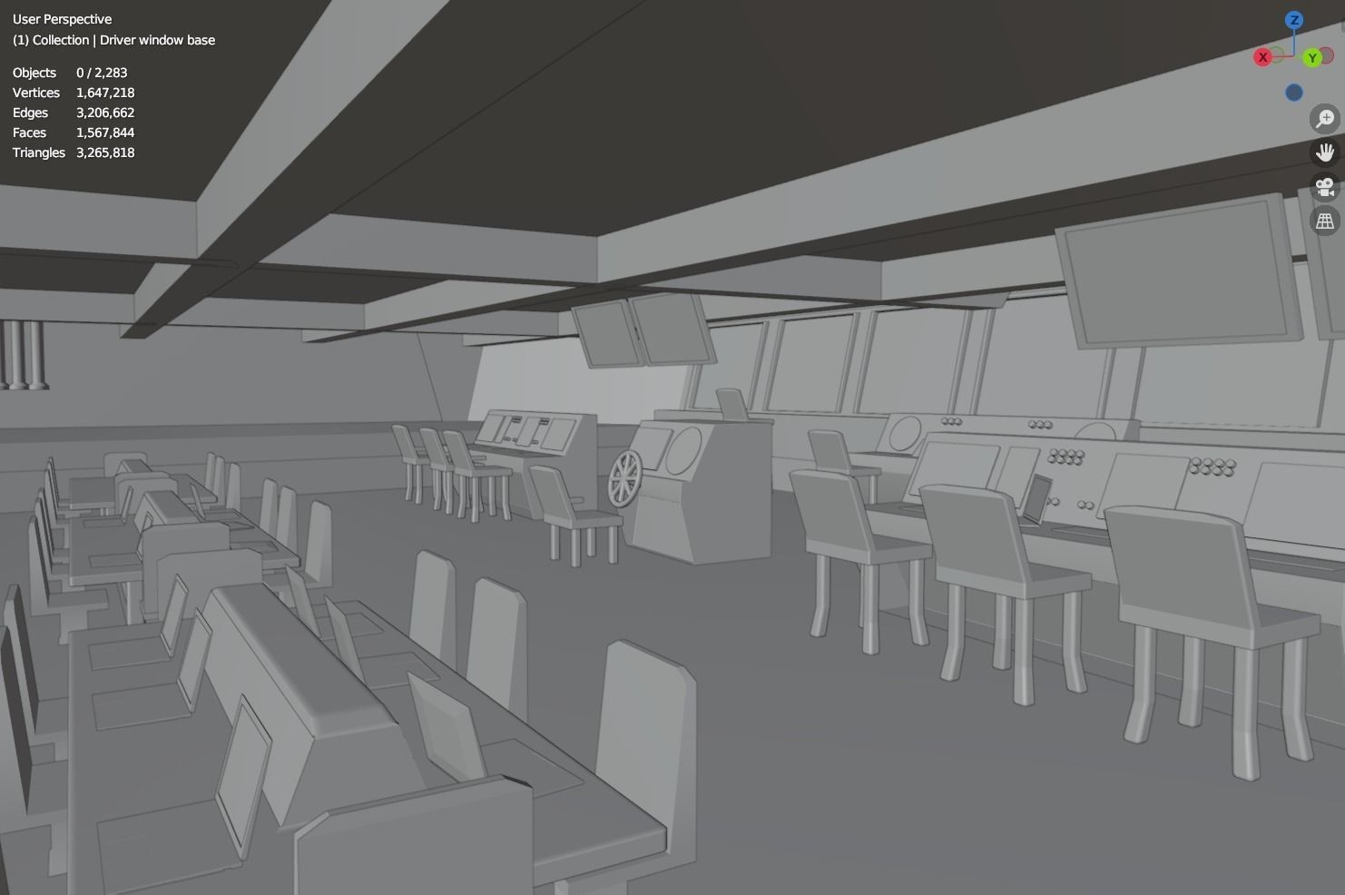 Large Research Ship 3D model_21