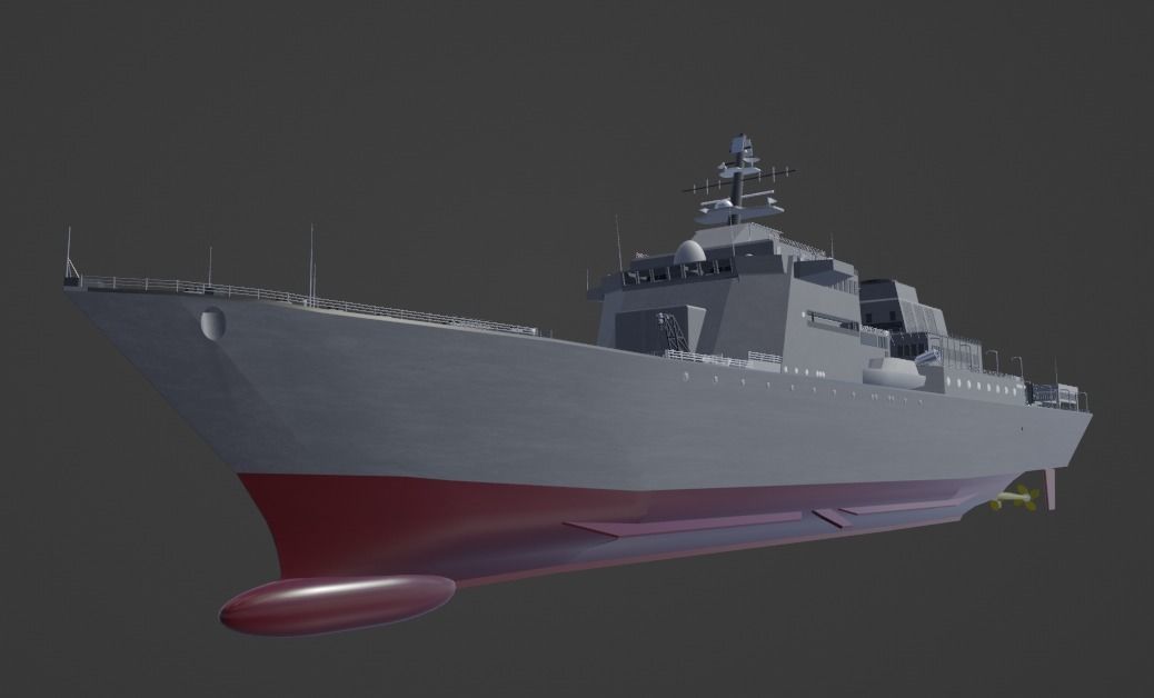 Large Research Ship 3D model_7