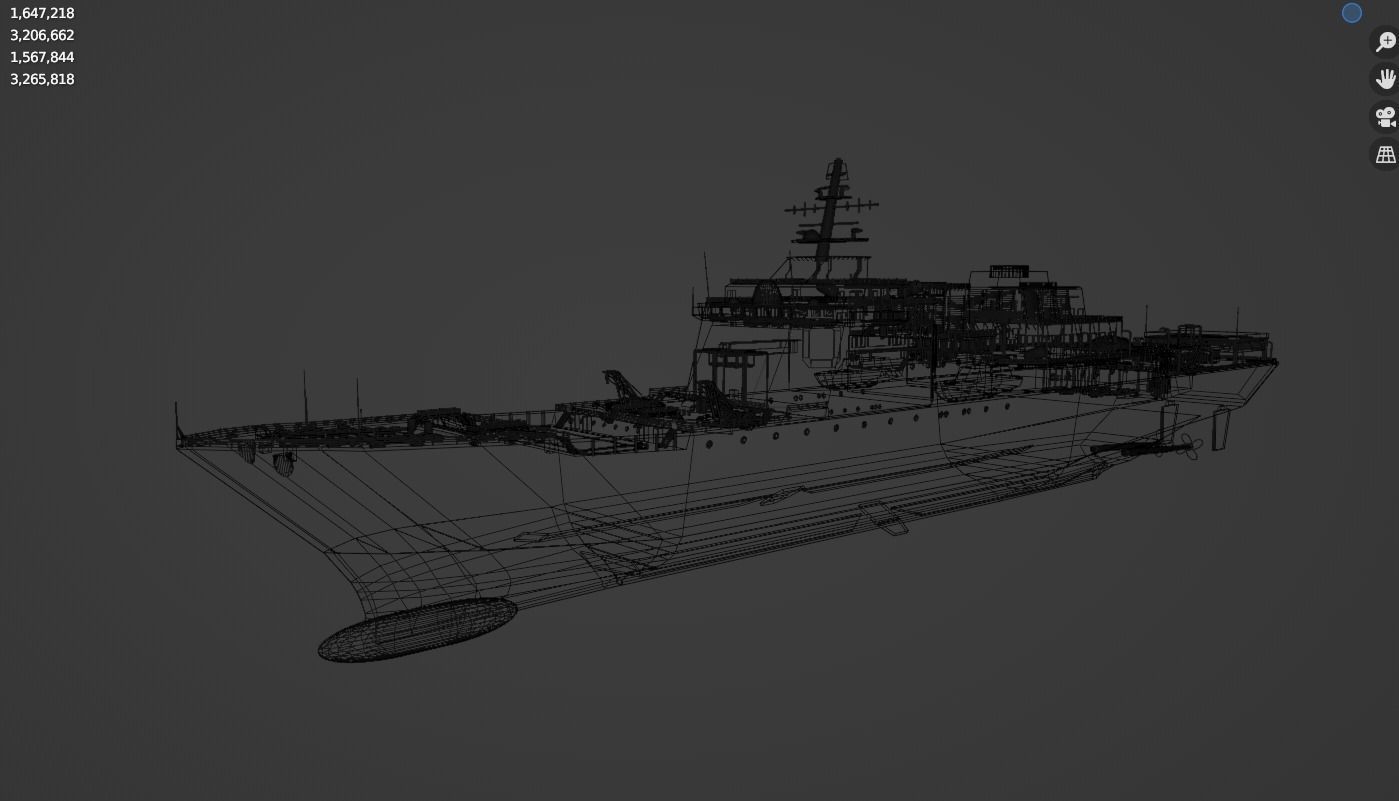 Large Research Ship 3D model_35