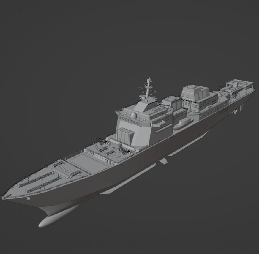 Large Research Ship 3D model_42