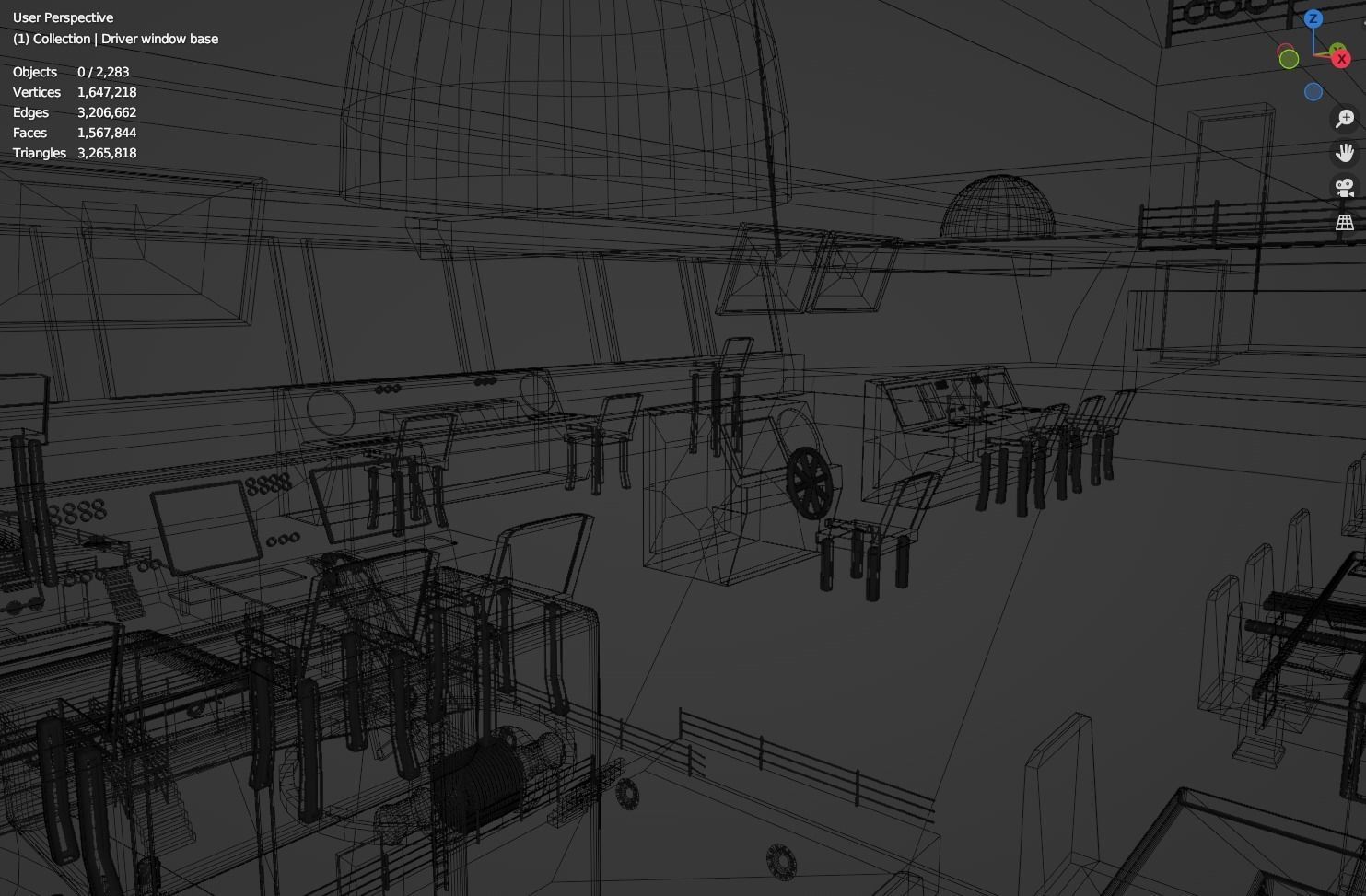 Large Research Ship 3D model_48