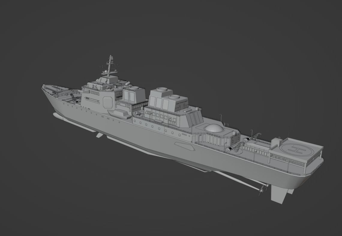 Large Research Ship 3D model_43