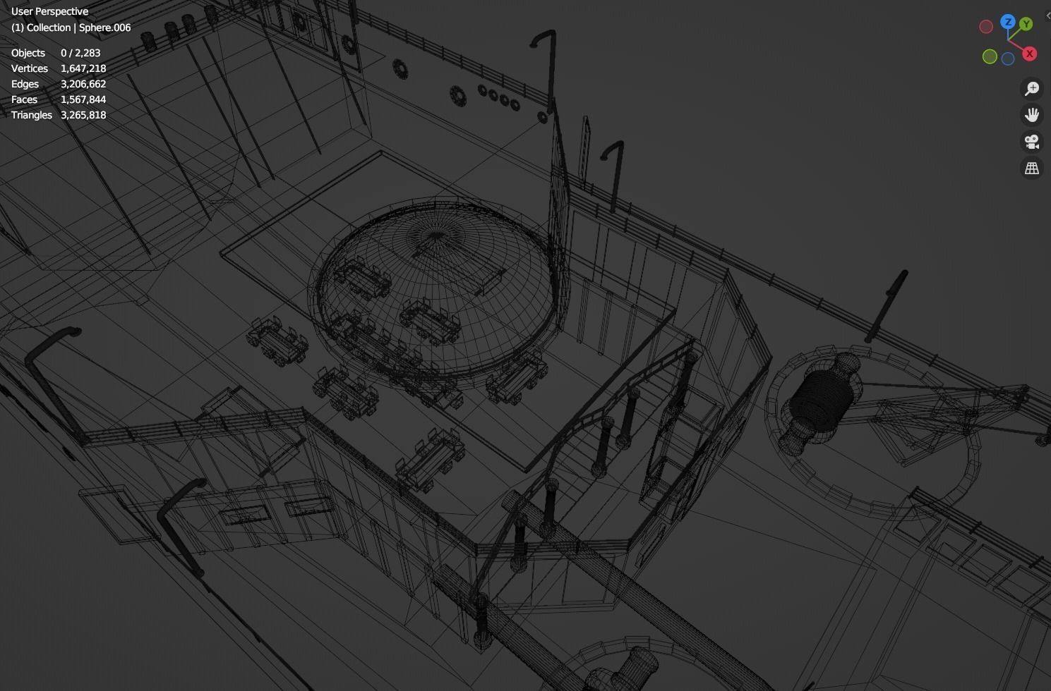 Large Research Ship 3D model_51