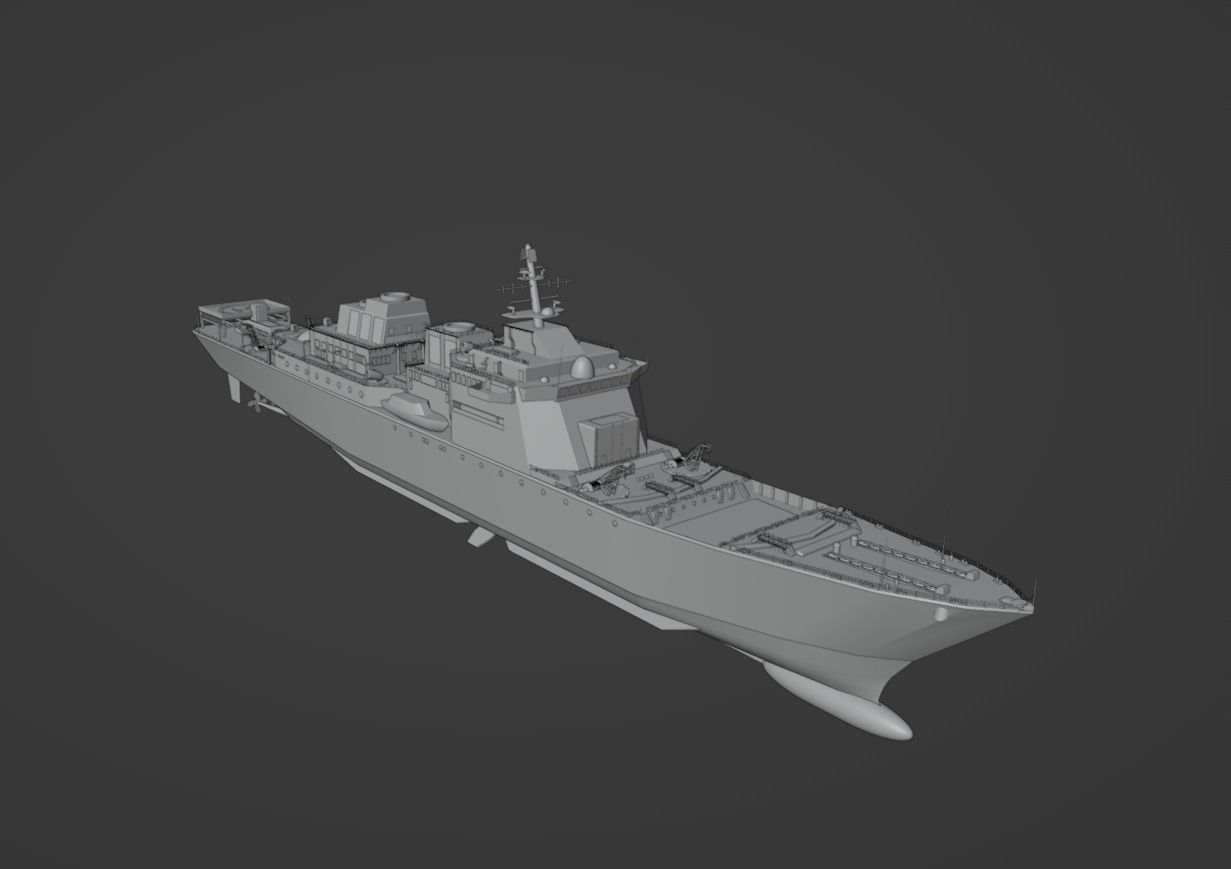 Large Research Ship 3D model_41