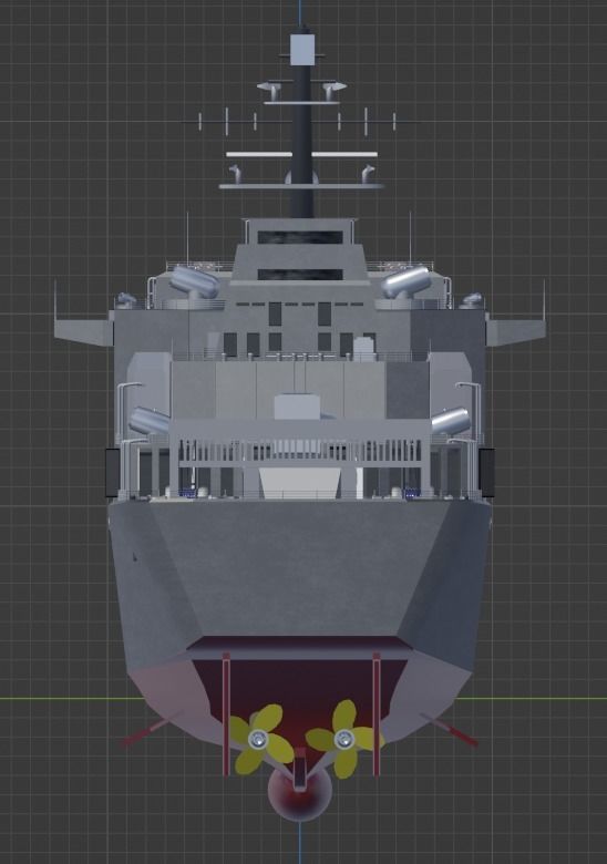 Large Research Ship 3D model_15