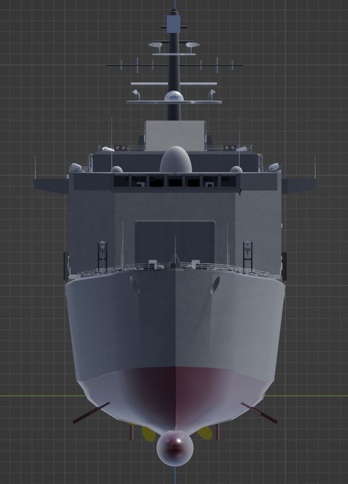 Large Research Ship 3D model_9
