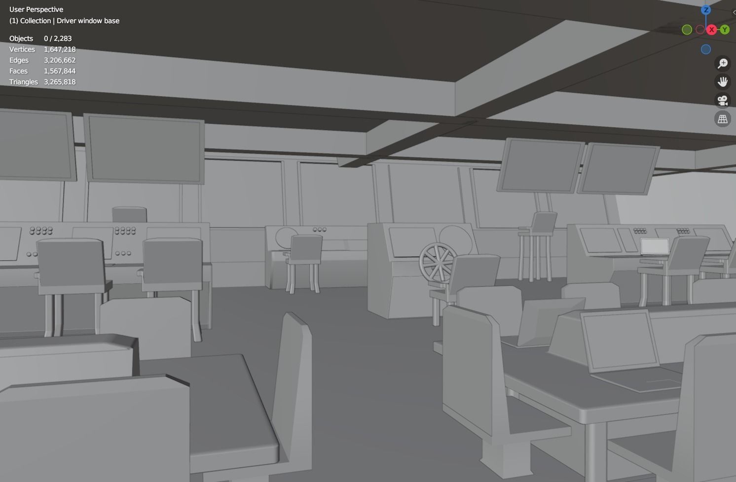 Large Research Ship 3D model_22