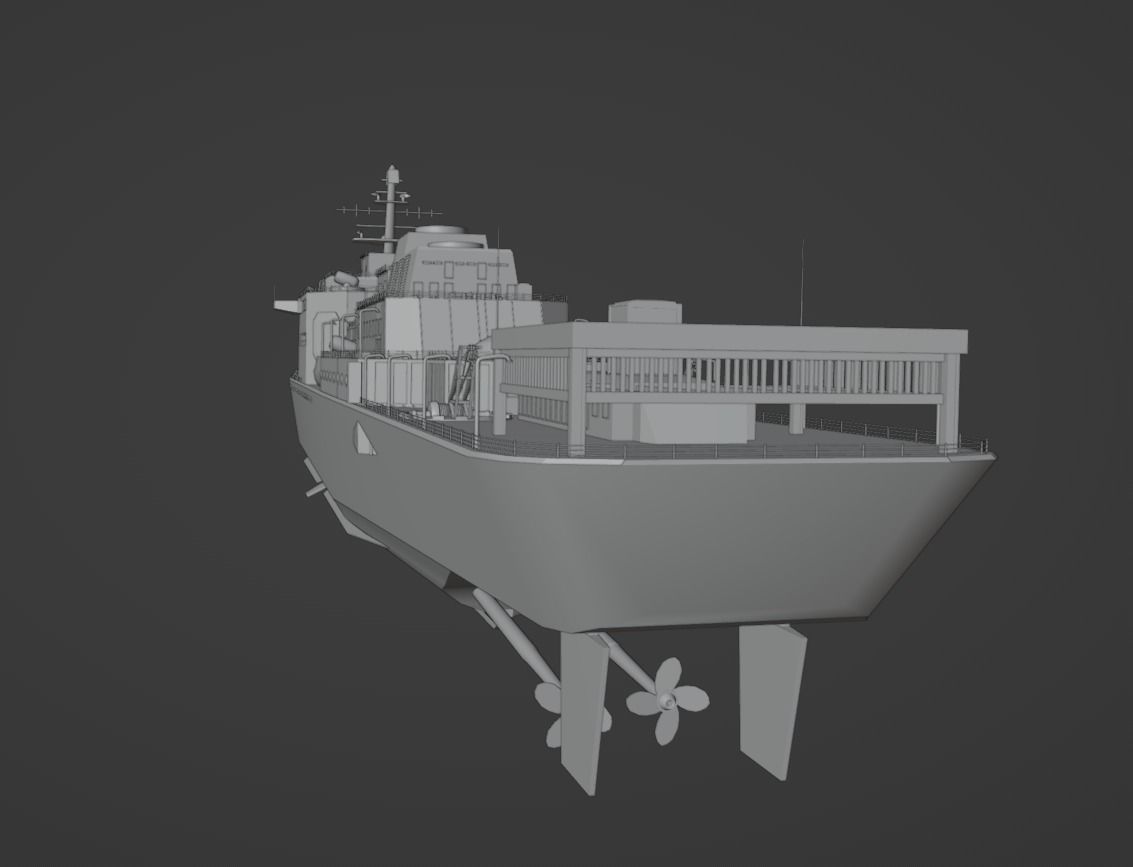 Large Research Ship 3D model_28