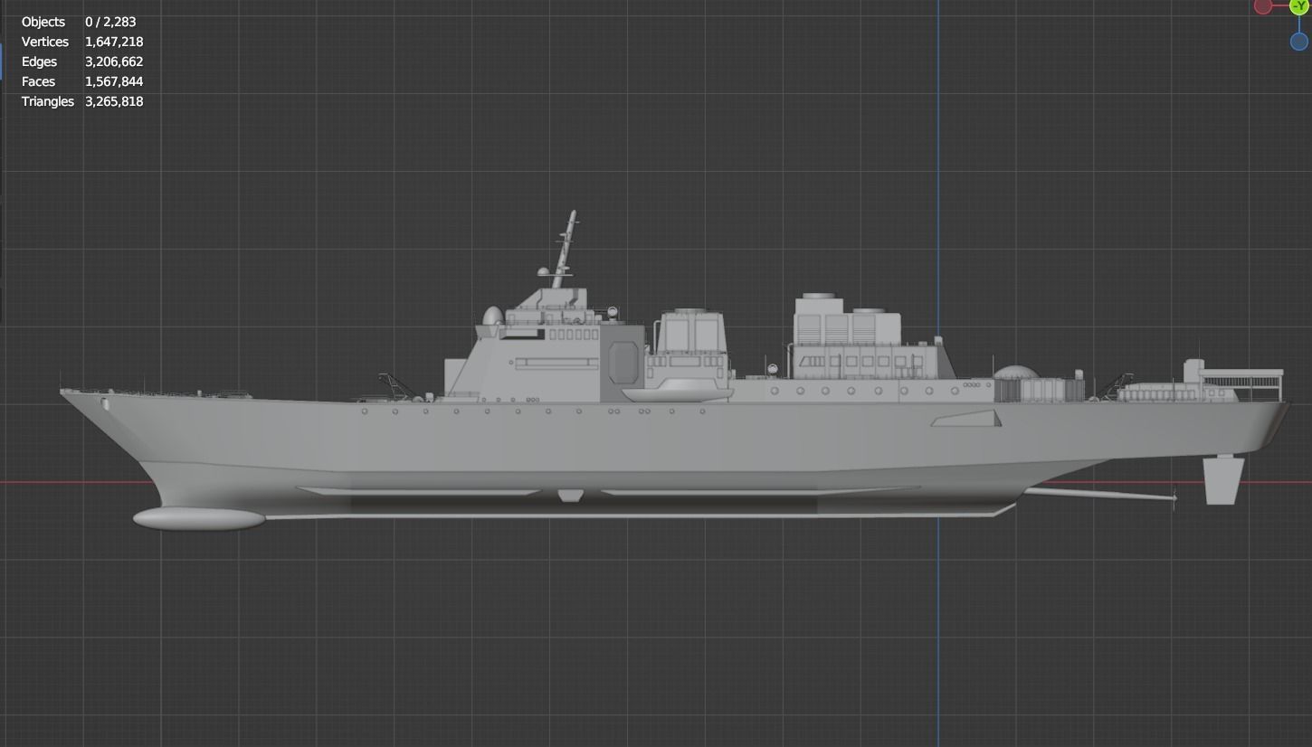 Large Research Ship 3D model_29