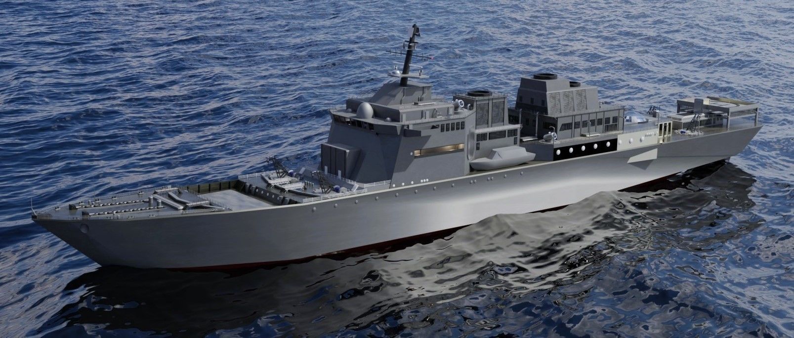 Large Research Ship 3D model_5