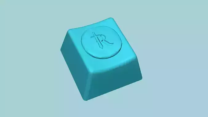 KeyCap - Runescape Symbol Rune - Decorative KeyCaps